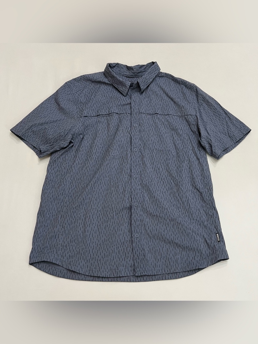 REI CO-OP Casual Outdoor Button Down Shirt Activewear Men's Large Blue